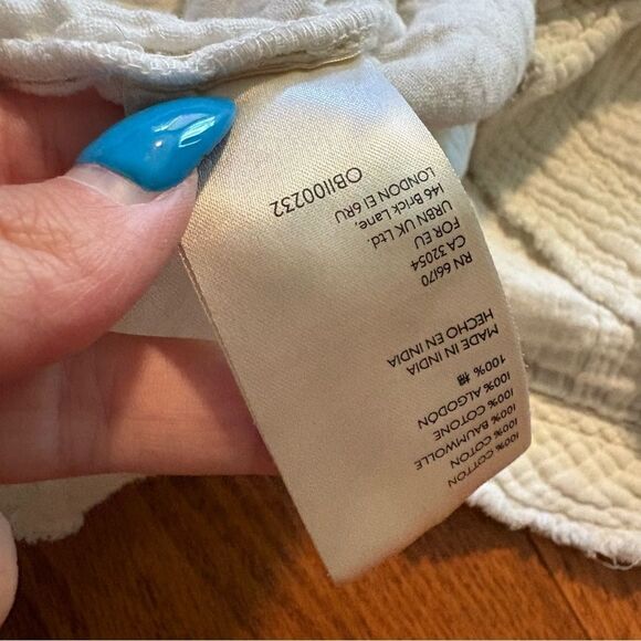 Free People We The Free Anguilla Washed Pullover Top Oversized Size XS - Picture 7 of 8